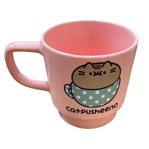 Pusheen The Cat Catpusheeno Capuchino Mug Cute Kitty Coffee Tea Cup 12oz